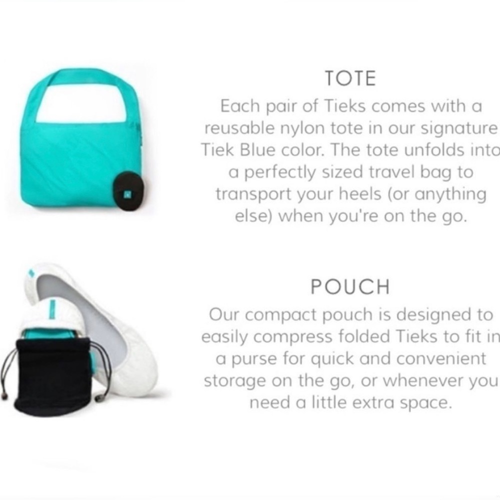 Tieks Pouch and Tote